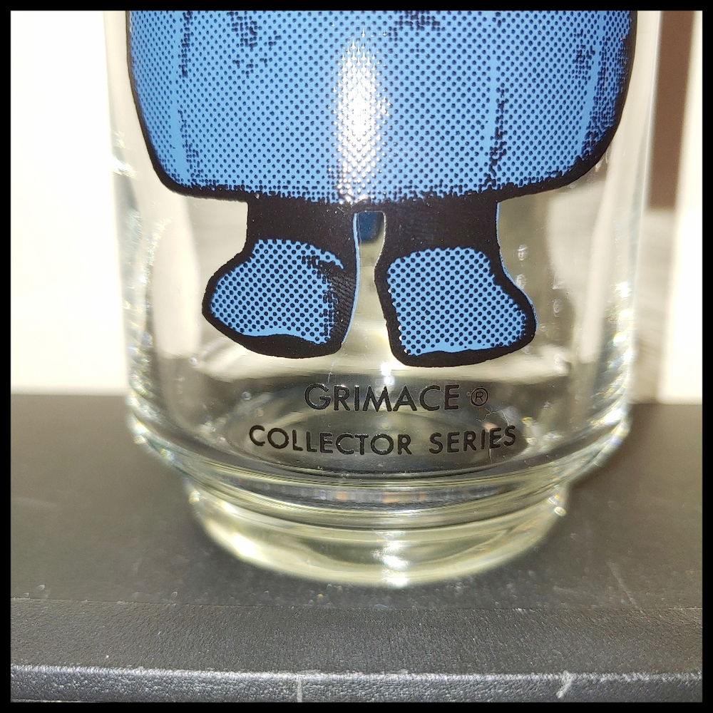 Vintage McDonald's Grimace Collector's Series Drinking Glass 1970s - Picture 2 of 8